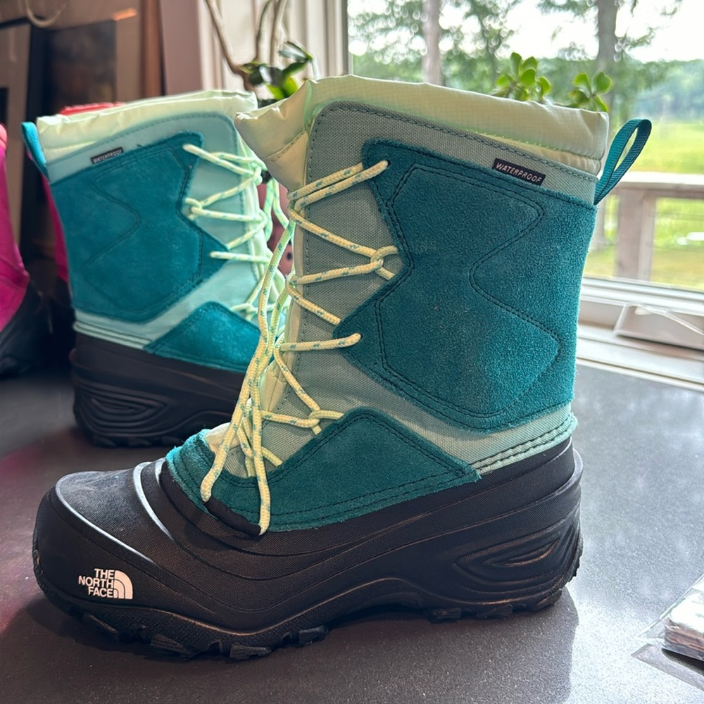 THE NORTH FACE ALPENGLOW V WATERPROOF WINTER BOOTS KIDS'